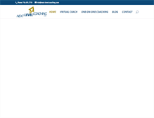 Tablet Screenshot of next-level-coaching.com